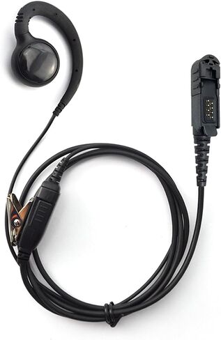 PROMAXPOWER Swivel Earpiece with PTT Mic Compatible with Motorola XPR3300e, DEP550, R5 in Kuwait