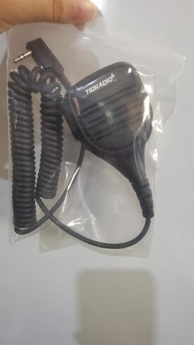 TIDRADIO Radio Speaker Mic Weatherproof IP54 Heavy Dut Baofeng Microphone Accessories for 5RM K5PLUS BF-F8HP PRO UV-5R Mini GM-15 Pro TD-H8 TD-H3 Plus DM32, RB48 Walkie Talkie Kenwood Radio Mic -2Pack in Kuwait