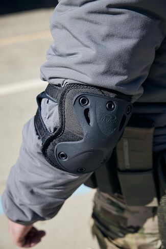 HATCH XTAK Tactical Military Elbow Pads, Black, One Size Fits Most in Kuwait