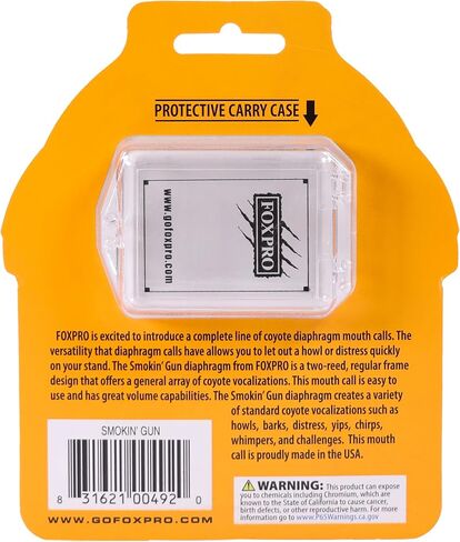 FOXPRO Smokin' Gun Howler Predator Mouth Call for Coyote Hunting in Kuwait