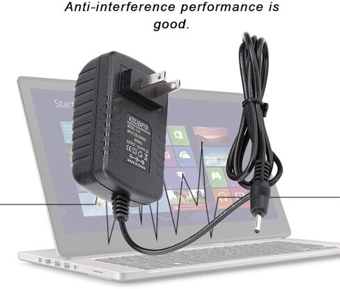 ASHATA 12V 1.5A AC Charger Adapter for Iconia Tab A500 Series Tablet, Short Circuit, IC, Extra Long 2.95ft AC Adapter Power Cord, US in Kuwait