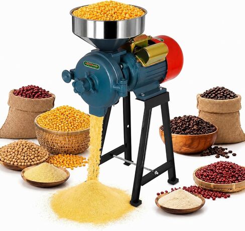 Electric Grain Mill Grinder 3000W - Wet & Dry Dual Use in Kuwait