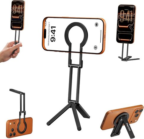 Foldable Magnetic Phone Tripod for MagSafe for Smartphone Stand in Saudi Arabia