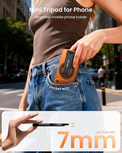 Foldable Magnetic Phone Tripod for MagSafe for Smartphone Stand in Saudi Arabia