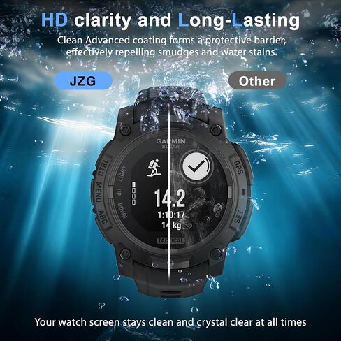 6 Pack TPU Soft Screen Protector for Garmin Instinct 3 50mm (Solar/Amoled) in Saudi Arabia