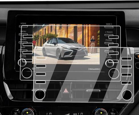 2026 Toyota Sienna Screen Protector - For 2025-2026 Sienna 12.3-Inch Navigation Screen - Tempered Glass Film 2025-2026 Sienna(XLE/XSE/Limited/Platinum/Woodland Edition) Accessories Anti Fingerprints in Kuwait