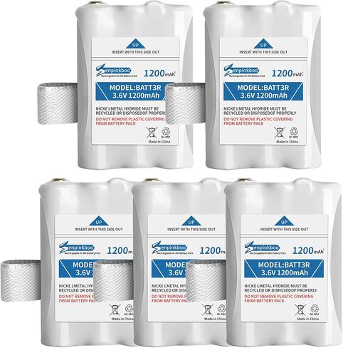 5 Pack BATT3R Battery AVP14 1200mAh for Midland BATT-3R LXT600 LXT630 in Saudi Arabia