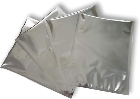 11"x14" SteelPak Textured/Embossed Mylar Vacuum Sealer Bags, One Gallon Size Hot Seal Commercial Grade Food Sealer Bags for Food Storage and Sous Vide (28, 50 or 500) (50) in Saudi Arabia