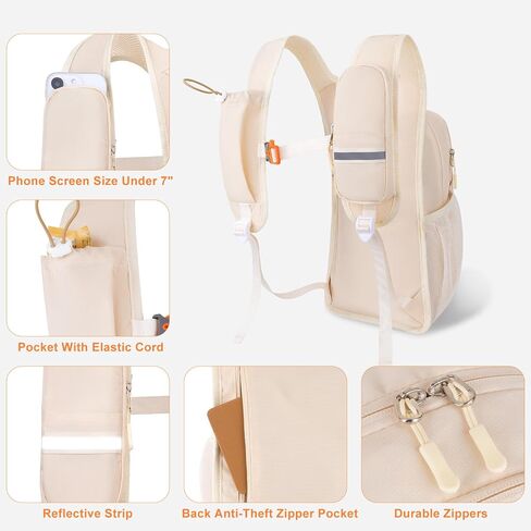 MOSISO 10L Small Hiking Backpack for Women Men, Foldable Casual Daypack in Saudi Arabia