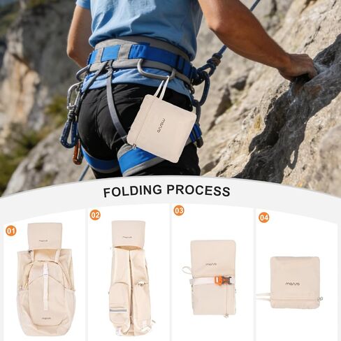 MOSISO 10L Small Hiking Backpack for Women Men, Foldable Casual Daypack in Saudi Arabia
