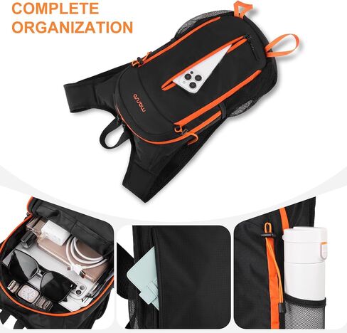 MOSISO 12L Small Hiking Backpack for Women Men, Foldable Casual Daypack in Saudi Arabia