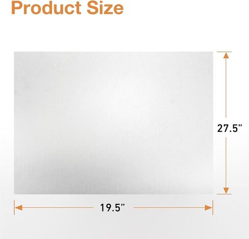 100 Pcs 803-0170 Deep Fryer Filter Paper 19.5" x 27.5" Compatible with Frymaster Deep Fryer, Fryer Envelope Filter Sheets Ideal for Commercial Cafes, Hotel, Restaurants, Food Trucks in Kuwait