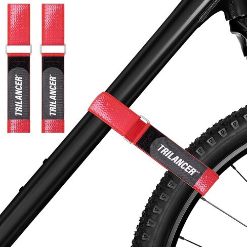 Bike Rack Straps with Extra-Wide Silicone Anti-Slip Coating, 29.5'' x 1.5'' in Kuwait