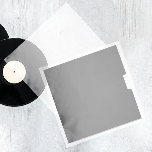 Plastic Self Adhesive Vinyl Record Outer Sleeves 25pcs for Records in Saudi Arabia