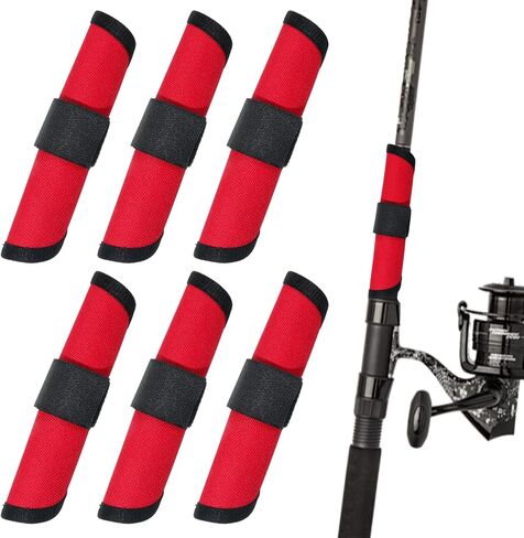 6 Pcs Lure Shield, 5.9 Inch Fishing Pole Hook Covers in Saudi Arabia
