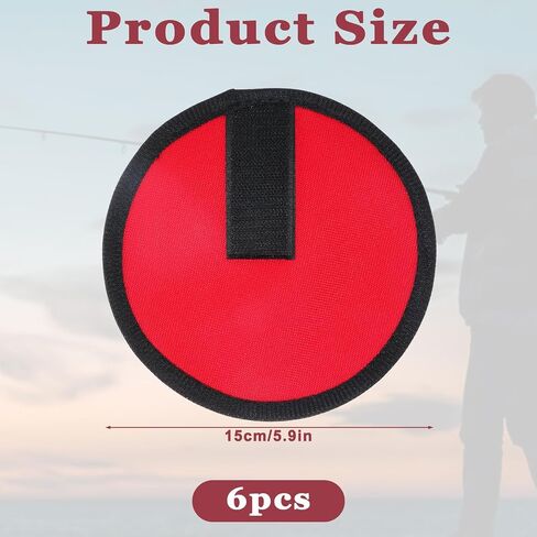 6 Pcs Lure Shield, 5.9 Inch Fishing Pole Hook Covers in Saudi Arabia