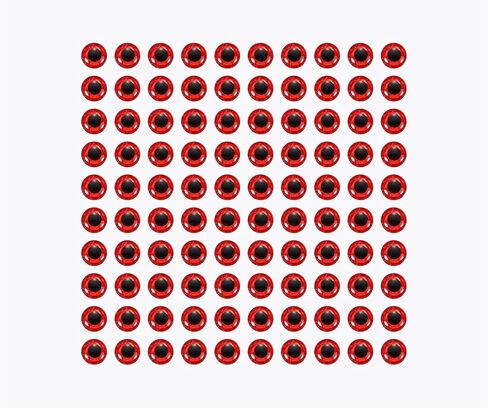 Fish Eyes for Lures Making, Eyes Fly Tying Materials, Artificial Fishing Baits -Fit for (Fly Tying Streamers) in Kuwait