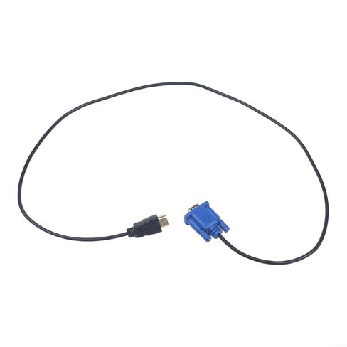 to VGA Adapter Cable 6ft, Male to D-Sub Video Converter Cord for PC TV Computer Monitor, 1080P HD Display, Black(1meter) in Kuwait