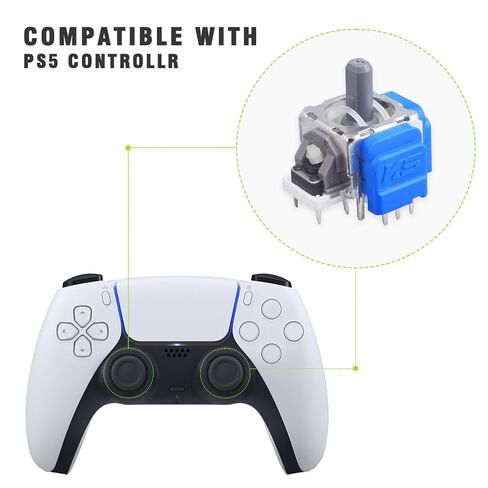 Hall Effect Joystick Replacement for PS5 Controller Stick Module Repair Kit in Kuwait