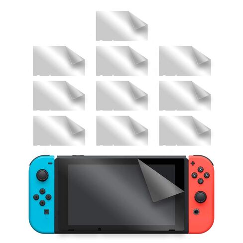 WalR, Clear Screen Protector Film for Nintendo Switch, Cover Guard Anti-Scratch Transparent Film, 10 Pack in Kuwait