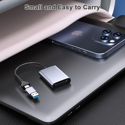 USB-C/A 2-in-1 CFexpress Type A Card Reader with USB 3.2 (Gen 2) 10Gbps in Kuwait