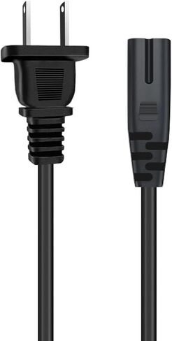 6 FT AC Power Cord Universal 2 Prong Power Cable in Kuwait
