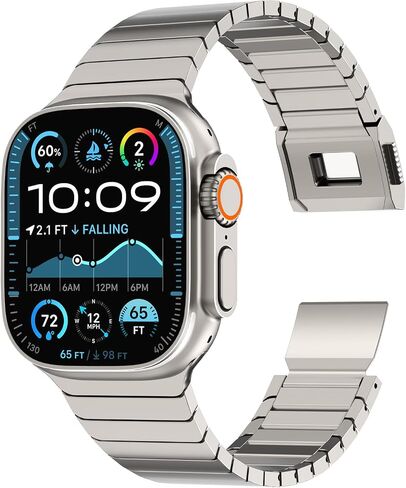 CHANCHY Stainless Steel Apple Watch Band Apple Watch Ultra 3/2/1 Band 49mm in Kuwait
