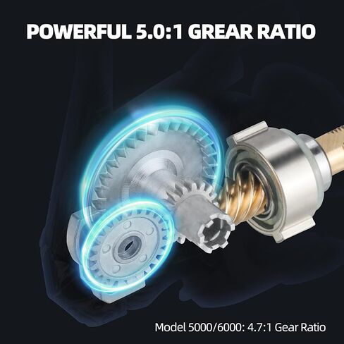 RUNCL Billings HX Spinning Reel, 5+1 BB, All-Metal Frame, CNC Aluminum Spool, 5.0:1 Gear Ratio, 22 lbs Max Drag, Reversible Handle, Unique Color-Block Fishing Reel, Sizes 2000-6000 in Kuwait