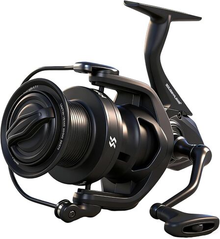 Sougayilang Big Pit Catfish Reel – 44LB Drag, 4.7:1, 6+1 Bearings, 30mm Long Stroke Spool, Large Line Capacity, Graphite Body – Heavy Duty Catfish & Carp Reel in Kuwait