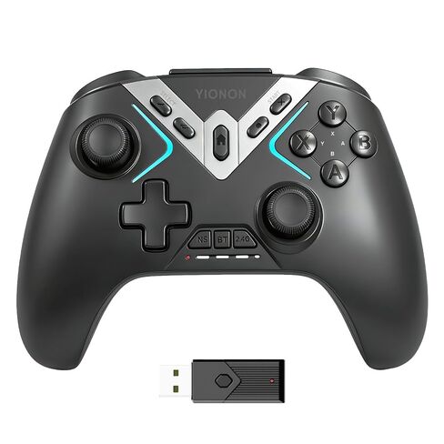YIONON Dual Hall Effect PC Controller with USB Dongle & Phone Clip in Kuwait