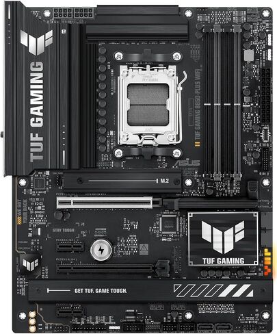 Micro Center 3-in-1 Combo: AMD Ryzen 7 7800X3D CPU Processor with ASUS TUF Gaming B850-PLUS WiFi AM5 ATX Motherboard and KLEVV CRAS V RGB DDR5 32GB (2x16GB) 6000MHz Ram Memory Black in Kuwait