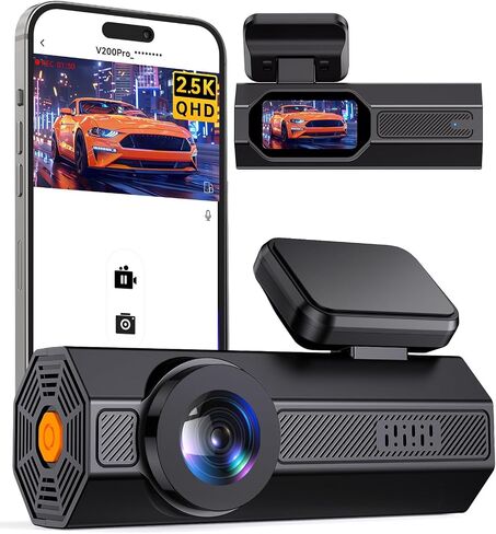 Veement V200Pro 2.5K WiFi Dash Cam with 1.47-Inch IPS Screen in Kuwait