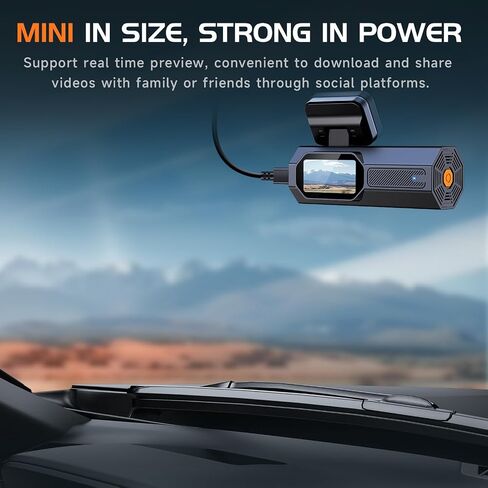 Veement V200Pro 2.5K WiFi Dash Cam with 1.47-Inch IPS Screen in Kuwait