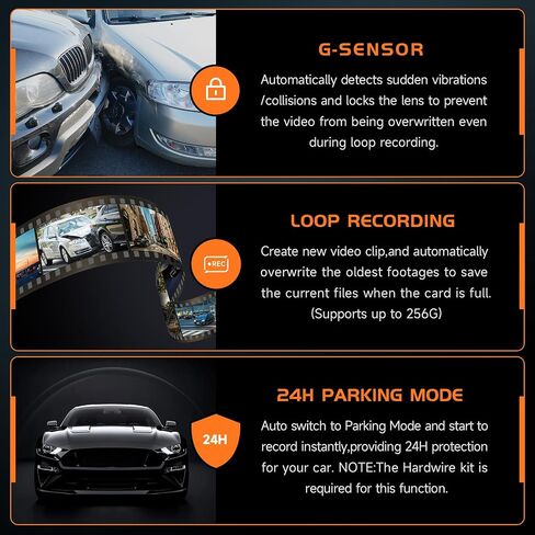 Veement V200Pro 2.5K WiFi Dash Cam with 1.47-Inch IPS Screen in Kuwait