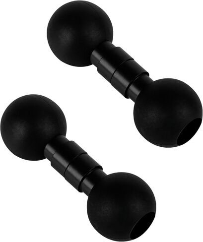 NILKATSS 2PCS Anti-Skid Double Ball Mount,25mm to 1 Inch Balls Unit in Kuwait