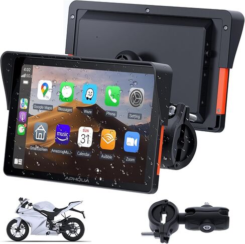 Motorcycle CarPlay 7 Inch GPS Navigation System with Apple CarPlay in Kuwait