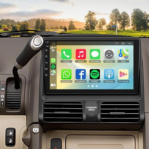 8 Core 6GB+128GB Car Radio for Honda CRV 2012-2016,10.2 Inch QLED Touch Screen Car Stereo with Carplay&Android Auto,WiFi,GPS Navigation,Bluetooth5.0,FM&AM Radio in Saudi Arabia