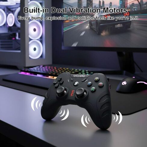 Gaming PC Controller for Windows PS3 Steam Android TV with Hall Joysticks in Kuwait
