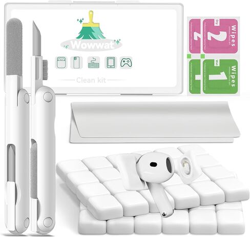 for AirPods Cleaning Kit with Cleaner Pen&Cleaning Putt-Green in Kuwait