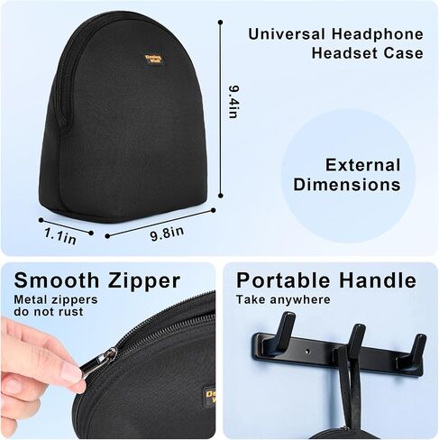 Soft Headphone Case Headset Carrying Storage Bag in Saudi Arabia