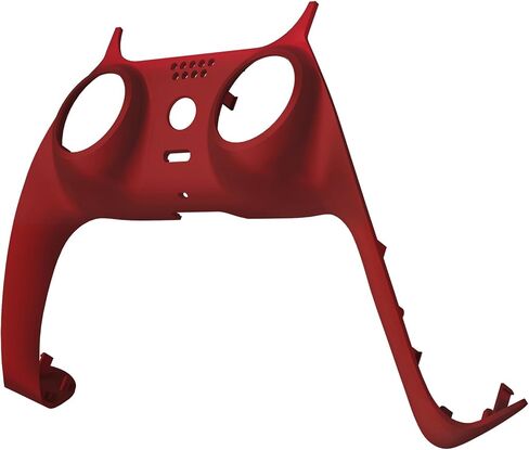 eXtremeRate Passion Red Decorative Trim Shell Compatible with p s 5 Controller, Soft Touch DIY Replacement Clip Shell, Custom Plates Cover Compatible with p s 5 Controller with Accent Rings in Saudi Arabia