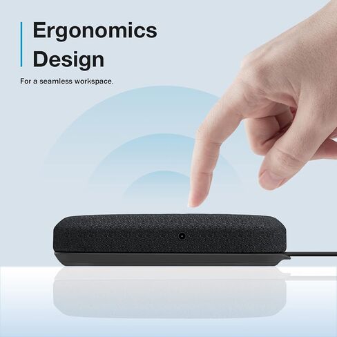 USB Speakerphone, Conference Computer Speakers with Microphone for Home Office Calls, 360 Degree Enhanced Voice Pickup, Noise Reduction, Echo Cancellation, Compatible with Zoom, Teams, Skype in Kuwait