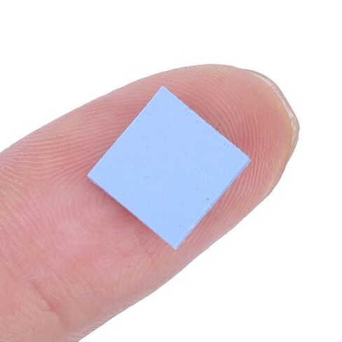 2Pcs Thermal Silicone Heatsink Pad for CPU Cooling Conductive Cooler 100 x 100 x 1mm in Kuwait