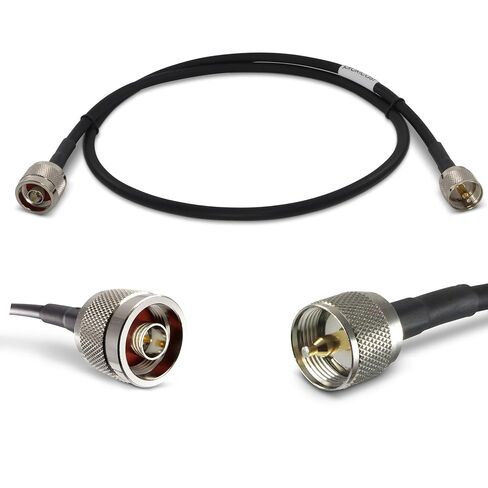 Proxicast 3 ft UltraFlex240 Low-Loss Coax Cable - PL259 Male to N Male in Kuwait