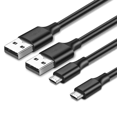 Pocxwa USB-A to Micro Charging Cable, 3.3ft USB 2.0 Charger Cord 1-Pack in Kuwait