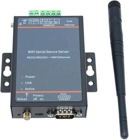 Serial Server HF2211 HF2211A RS232 RS422 RS485 to Ethernet(HF2211 W Plug Cable) in Kuwait
