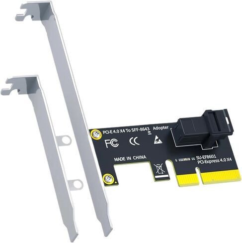 SFF‑8643 to PCIe 4.0 X4 Adapter Card in Kuwait
