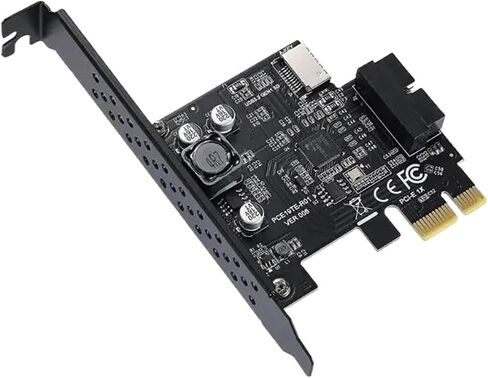 PCI‑E X1 to USB3.2 Gen1 Type‑E A‑Key Riser Card in Kuwait