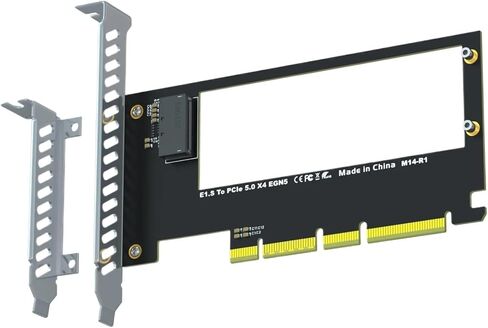 M14 E1.S to PCIe 5.0 X4 Adapter Card in Kuwait