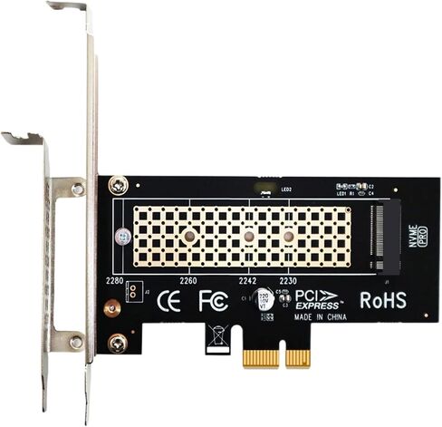 M.2 PCIe X1 Adapter for 4.0/3.0 M.2 SSD with M.2 Screw in Kuwait